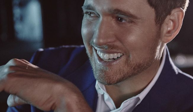 This cover image released by Reprise Records shows "Love" the 10th album by Michael Buble. (Reprise Records via AP)