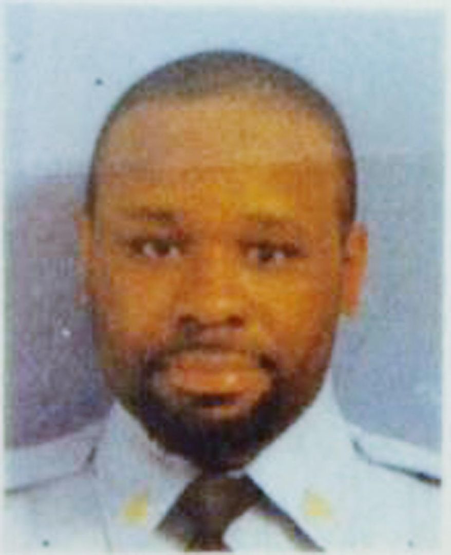 FILE - This undated file photo provided by the Delaware Department of Correction shows Sgt. Steven Floyd. Floyd died in a February 2017 inmate riot and hostage standoff at the James T. Vaughn Correctional Center in Smyrna, Del. Jurors are hearing closing arguments Thursday, Nov. 15, 2018, in the trial of three Delaware inmates charged in the prison riot in which Floyd was killed and three other staffers taken hostage. (Delaware Department of Correction via AP, File)