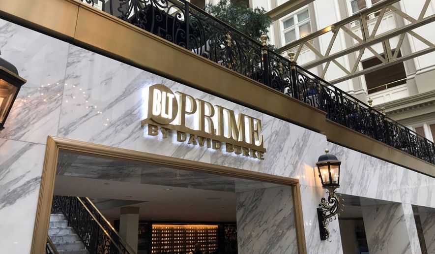 BLT Prime by David Burke at the Trump International Hotel  (Photograph by Jacquie Kubin / Special to The Washington Times)