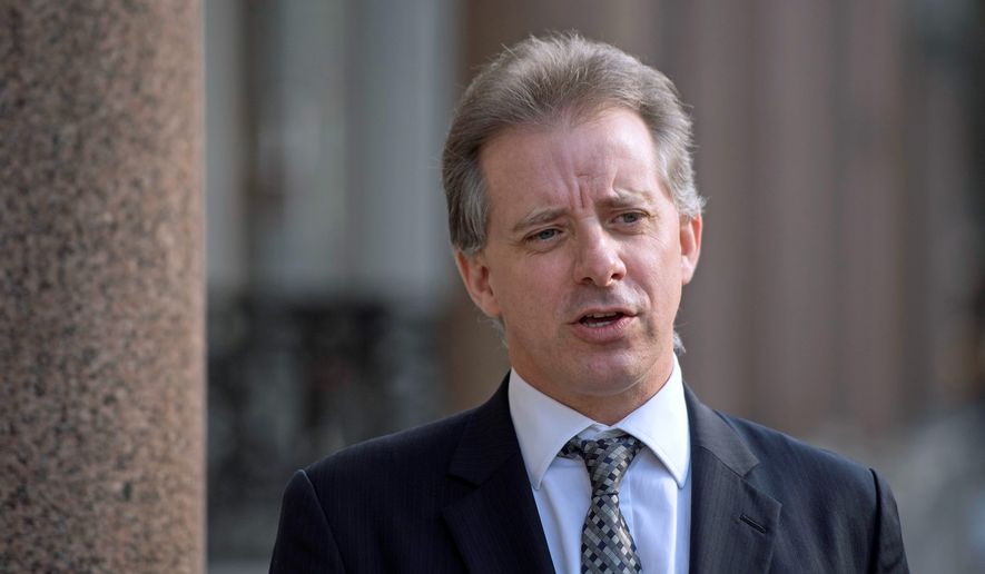 Dossier author Christopher Steele acknowledged he was desperate to stop the Trump campaign and prompt the FBI to ratchet up its investigation. (Associated Press/File)