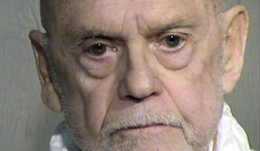 This undated photo provided by the Maricopa County Sheriff's Office shows Charles Richard Manrow in Phoenix. Manrow fled a federal halfway house in California in September and was arrested on Nov. 15, 2018, on suspicion of robbing a bank in Arizona. (Provided by Maricopa County Sheriff's Office via The AP)
