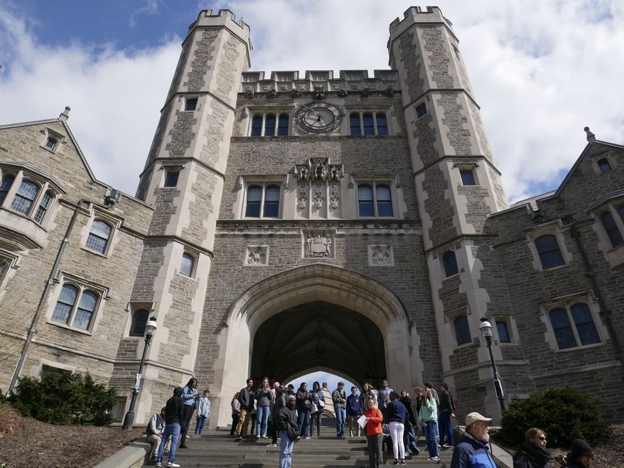 Robert P. George, Princeton professor and the founder of the James Madison Program, which sees itself as an enclave of liberty within the broader campus. (Associated Press photograph)