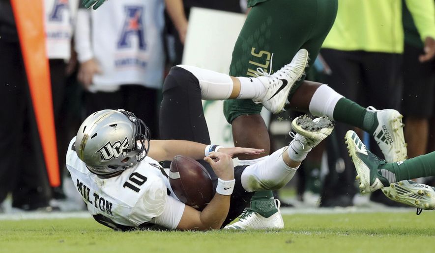 Family of UCF's Milton says QB recovering from nerve damage
