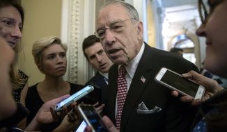 Having Sen. Chuck Grassley on board this time around could be crucial. The Iowa Republican is chairman of the Judiciary Committee and was a vocal critic of Congress&#39;s decision to allow for the boost in visas the last two years. (Associated Press)