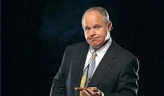 Host Rush Limbaugh says the media has destroyed the conservative &quot;brand&quot; and offers a way to neutralize the negative effects. (Rush Limbaugh) ** FILE **
