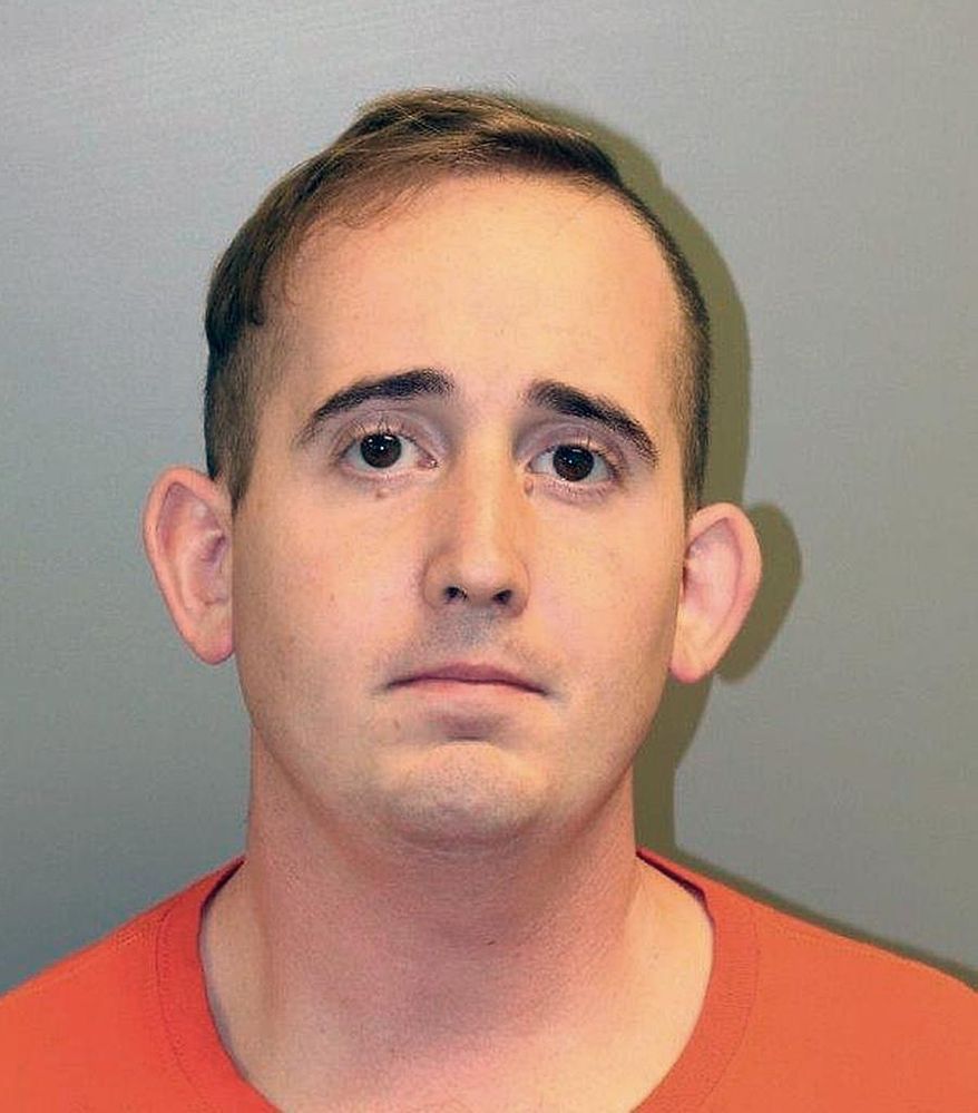 In this undated photo released by the Dorchester County Sheriff's Department shows Jacop Robert Lee Hazlett, 28. Hazlett, a South Carolina church volunteer charged with sexually assaulting a 3-year-old boy is now being accused of sexually assaulting at least 13 other children. A lawsuit was filed Wednesday, Nov. 29, 2018 against 28-year-old Jacop Robert Lee Hazlett and the North Charleston NewSpring Church. (Dorchester County Sheriff's Department via AP)
