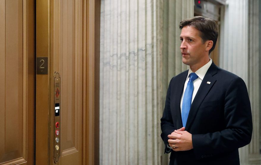 Sen. Ben Sasse, Nebraska Republican, told a gathering of military, intelligence and national security officials, "We are heading to an era where deep fakes technology is going to cause real chaos." (Associated Press/File)