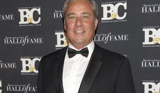 FILE- In this Oc. 29, 2014, file photo honoree Perry Sook, Chairman, President and CEO of Nexstar Broadcasting Group, attends the 24th Annual Broadcasting and Cable Hall of Fame Awards at the Waldorf-Astoria in New York. Nexstar is offering to buy Chicago’s Tribune Media for about $4 billion, four months after the collapse of a similar bid from Sinclair Broadcast Group. The offer Monday, Dec. 3, 2018, would make Nexstar, whose stations reach nearly 39 percent of all U.S. television households, the biggest operator of local TV stations in the U.S. (Photo by Evan Agostini/Invision/AP, File)