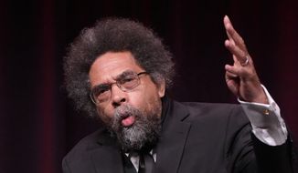 Harvard professor Cornel West is shown here in this July 2016 file photo. (Associated Press) **FILE**