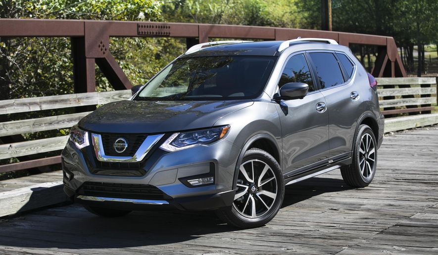 This undated photo provided by Nissan shows a 2018 Nissan Rogue. The majority of automakers offer special finance rates to qualified buyers. While many of the zero percent offers that were common in the past have disappeared, some are still out there, such as a current offer for the 2018 Nissan Rogue. These offers vary by month, region and vehicle, so go to manufacturer websites to see what's available. (Nissan North America via AP)