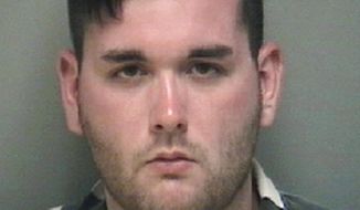 This undated file photo provided by the Albemarle-Charlottesville Regional Jail shows James Alex Fields Jr.  (Albemarle-Charlottesville Regional Jail via AP, File)