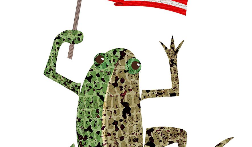 Saved by a Frog Illustration by Greg Groesch/The Washington Times