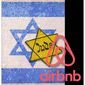 Illustration on Airbnb&#39;s exclusion of Israel by Alexander Hunter/The Washington Times