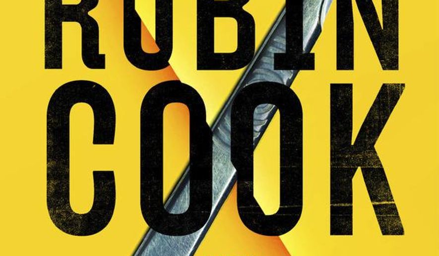 This cover image released by Putnam shows "Pandemic," a novel by Robin Cook. (Putnam via AP)