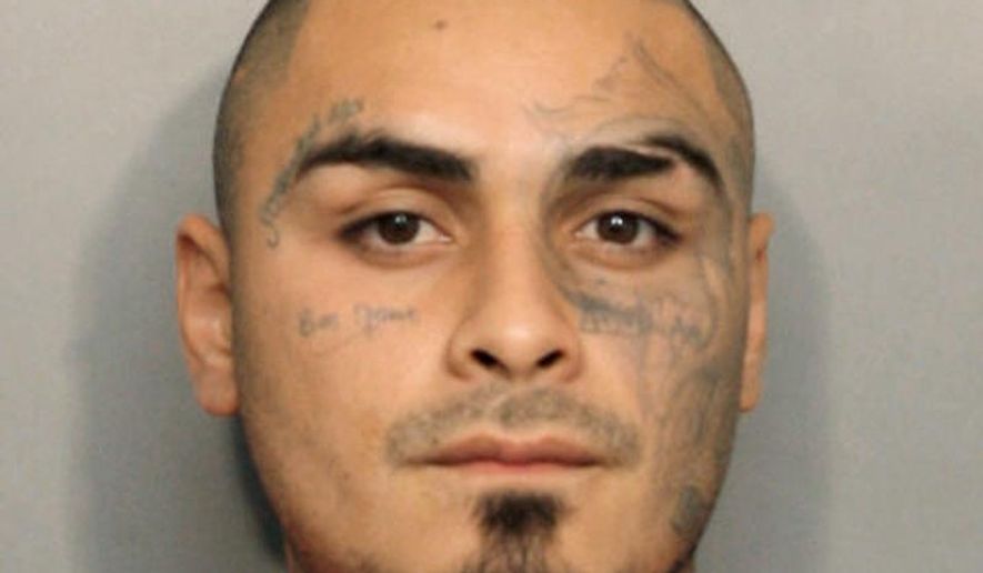 This undated file photo provided by the Harris County Sheriffs Office shows Daniel Trevino. The HCSO said that three law enforcement officials were shot and wounded when serving a warrant for Trevino. (Harris County Sheriffs Office, via AP)