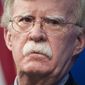 National Security Advisor John Bolton unveils the Trump Administration&#39;s Africa Strategy at the Heritage Foundation in Washington, Thursday, Dec. 13, 2018. (AP Photo/Cliff Owen)