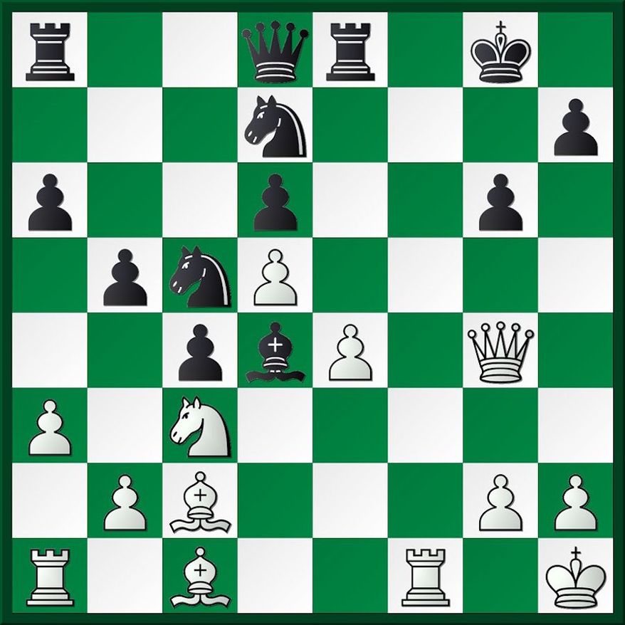 Sreeshwan-Ivanchuk after 18...fxg6.