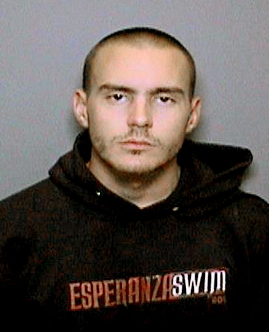This undated photo provided by the Orange County Sheriff's Office shows Stephen Scarpa, 25. Scarpa has been charged with murder in the death of an off-duty fire captain on a bicycle whom authorities say Scarpa struck and killed with his car. Authorities say Scarpa told investigators he was on drugs prescribed by Dr. Dzung Ahn Pham, a Southern California doctor who was arrested Tuesday, Dec. 18, 2018 on charges of doling out drugs to patients he didn't examine and is alleged to have prescribed drugs to five people who died of overdoses, federal prosecutors said. Several prescription bottles with Pham's name were found in Scarpa's car, authorities said. (Orange County Sheriff's Office via AP)