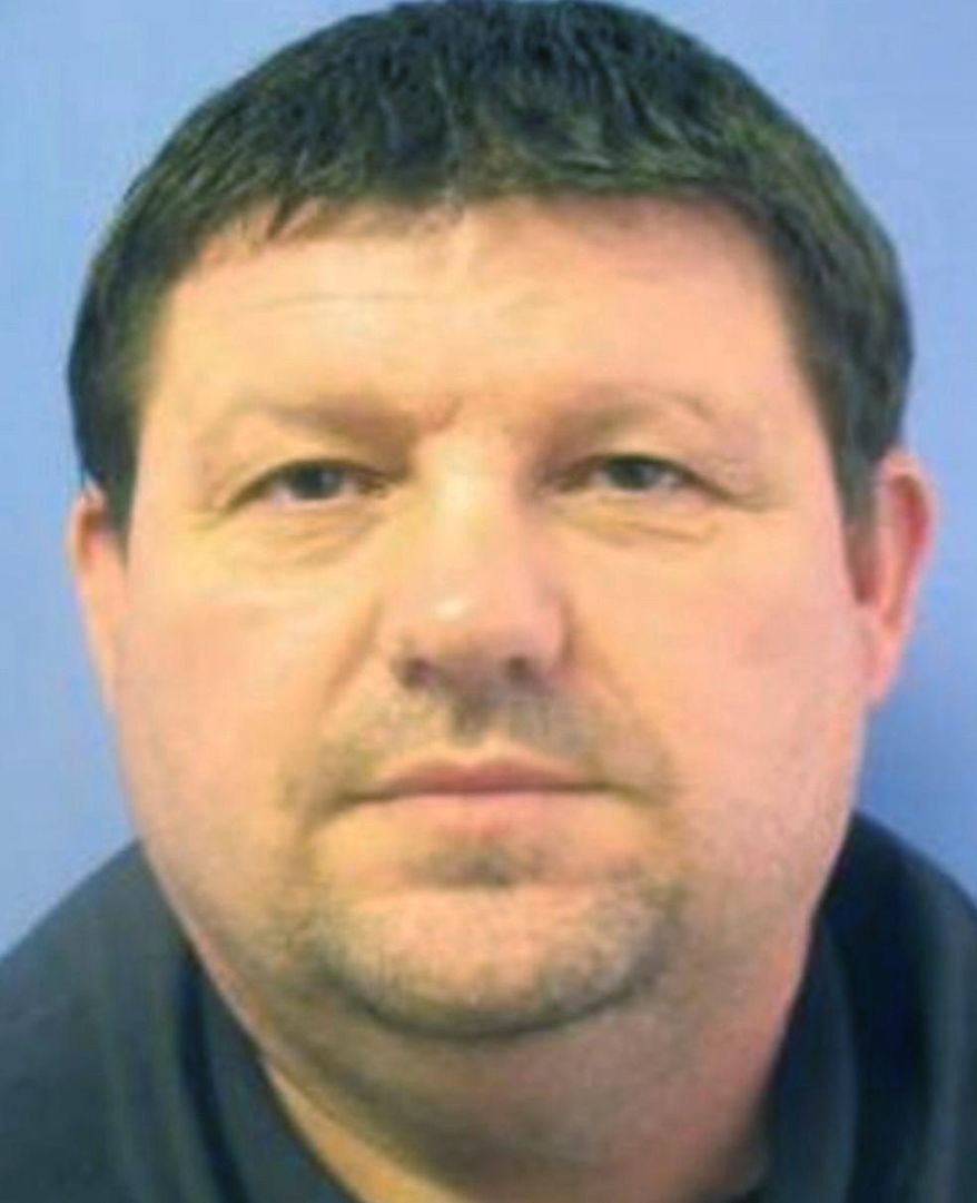This is a Mississippi Department of Public Safety released photograph of Webster County Sheriff Timothy Seth Mitchell, 53, of Eupora, Miss., who was arrested on a dozen felony charges, including embezzlement and evidence tampering, Wednesday, Dec. 19, 2018, at his home. Mitchell was serving his second term as sheriff at the time of his arrest. Mitchell was remanded to the custody of the Lafayette County Sheriff's Department, in Oxford, Miss., pending his initial appearance. (Mississippi Department of Public Safety via AP)
