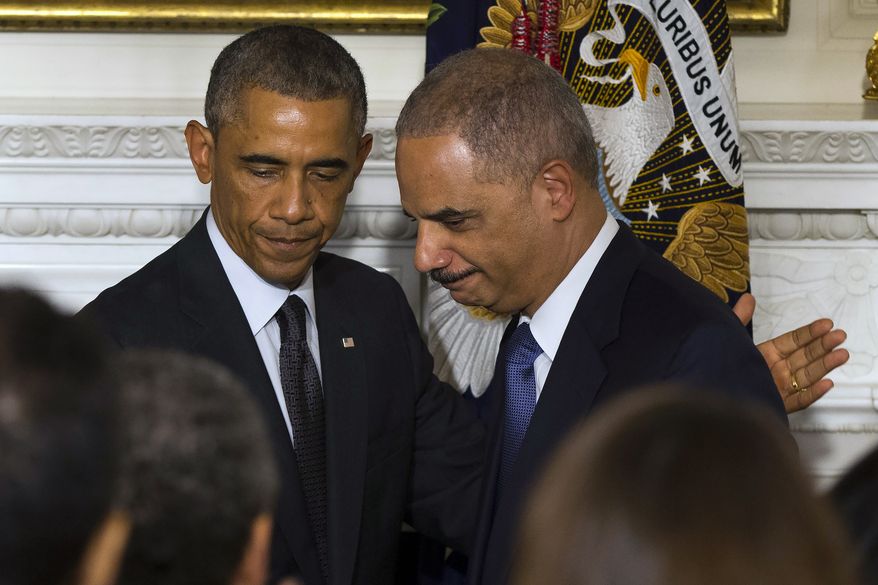 Former President Obama announced Organizing for America would be joining forces with the group run by his former attorney general, Eric H. Holder Jr., in a striking pre-2020 partnership. (associated press)

