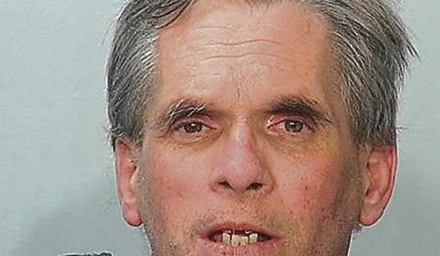 This booking photo released by the Fort Wayne, Ind., Police Department shows John D. Miller, who was arrested Sunday, July 15, 2018. Miller pleaded guilty Friday Dec. 7, 2018, to murder and child molestation charges in long-unsolved killing of April Tinsley. A plea agreement calls for Miller to serve 80 years in prison. (Fort Wayne Police/The Journal-Gazette via AP)