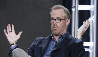 In this Thursday, Jan. 5, 2017 file photo, Joe Buck speaks during the &amp;quot;Undeniable with Joe Buck and Fear(less) with Tim Ferriss&amp;quot; panel at the Direct TV portion of the 2017 Winter Television Critics Association press tour in Pasadena, Calif. Thursday night football is here to stay, even if it&#x27;s gone for the rest of 2018.  In past years, some make that many would have said &amp;quot;good riddance.&amp;quot; That would be misguided this year. First off, Fox&#x27;s presentation generally was strong and on target. (Photo by Richard Shotwell/Invision/AP) **FILE**