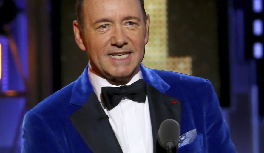 Kevin Spacey performs at the 71st annual Tony Awards on Sunday, June 11, 2017, in New York. (Photo by Michael Zorn/Invision/AP)