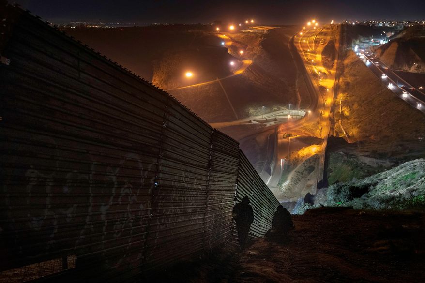 Many Central American migrants from caravans have become discouraged by the wait to apply for asylum through official ports of entry and are choosing to cross into the U.S. and surrender to Border Patrol agents. (Associated Press)