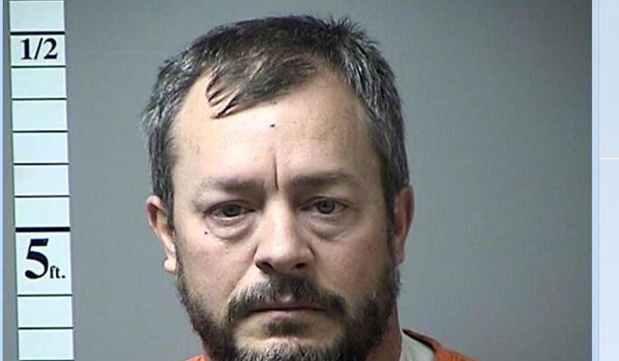 This undated photo provided by St. Charles County Prosecuting Attorney's Office shows suspect Richard Darren Emery. The St. Louis-area man shot his girlfriend, her two young children and her mother in the home they all shared, authorities said Saturday, Dec. 29, 2018. Prosecutors filed 15 charges against Emery of St. Charles, Missouri, including first-degree murder, assault and attempted robbery. (St. Charles County Prosecuting Attorney's Office/St. Louis Post-Dispatch via AP)