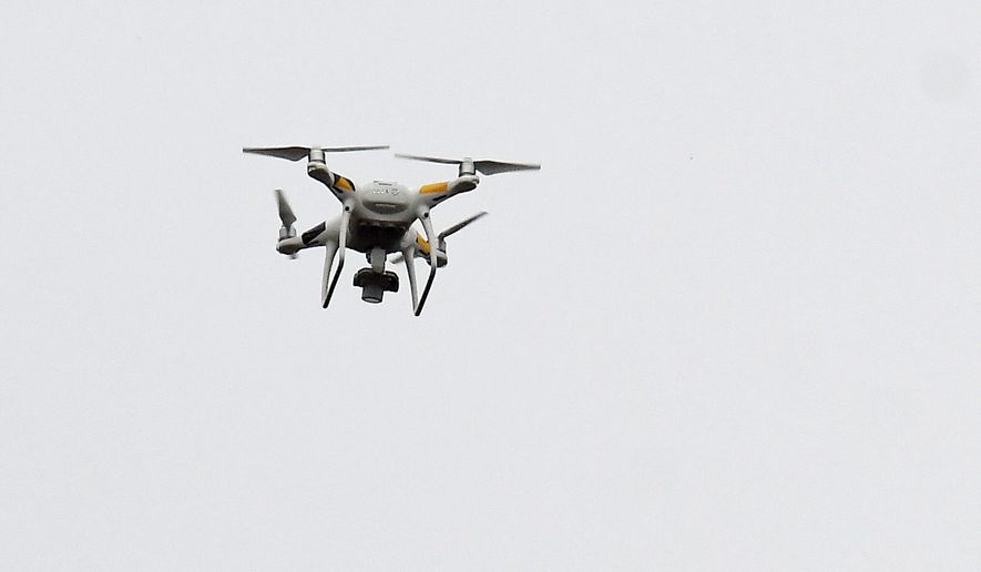 The New York Police Department had planned to deploy drones for the first time to monitor crowds during New Year's Eve festivities, but the plans were thwarted by rainy weather.