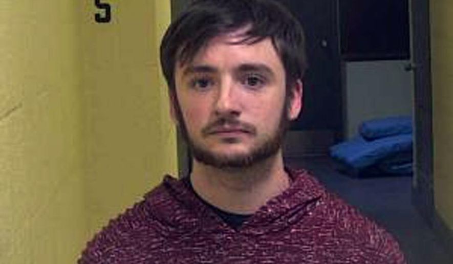 This Jan. 4, 2019 photo provided by the Lakewood Police Department shows Shelby John Nealy in Lakewood, Ohio. Nealy was caught with a car stolen from a Florida home where a couple and their son were found dead. Their daughter, Nealy's wife, remains missing. (Lakewood Police Department via AP)