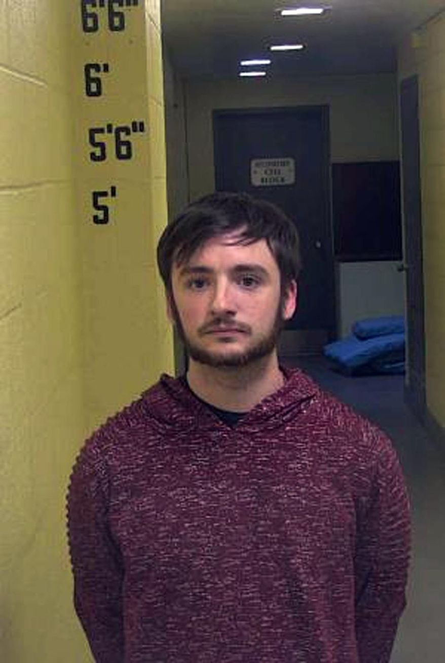 This Jan. 4, 2019 photo provided by the Lakewood Police Department shows Shelby John Nealy in Lakewood, Ohio. Nealy was caught with a car stolen from a Florida home where a couple and their son were found dead. Their daughter, Nealy's wife, remains missing. (Lakewood Police Department via AP)