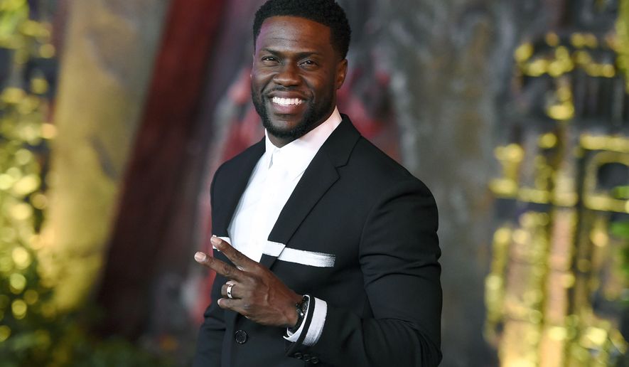 FILE - In this Dec. 11, 2017 file photo, Kevin Hart arrives at the Los Angeles premiere of &amp;quot;Jumanji: Welcome to the Jungle&amp;quot; in Los Angeles.  Hart says he won’t be hosting the Academy Awards. “No,” was his response when asked Wednesday, Jan. 9, 2019 on ABC’s “Good Morning America.” Hart said it’s too late to prepare. (Photo by Jordan Strauss/Invision/AP, File)