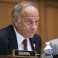 In this June 8, 2018, photo, Rep. Steve King, Iowa Republican, attends a hearing on Capitol Hill in Washington. (Associated Press) 