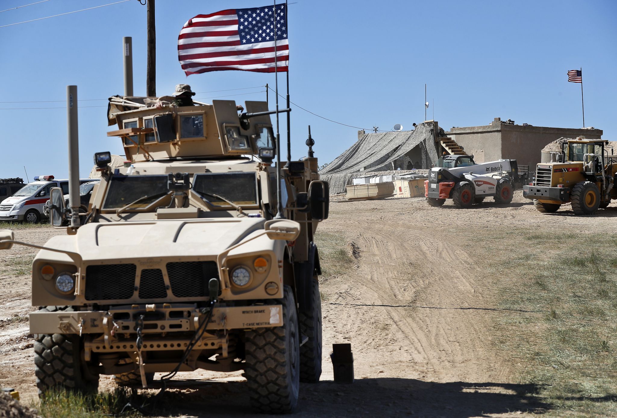 First signs of Trump’s Syria pullout spotted on ground