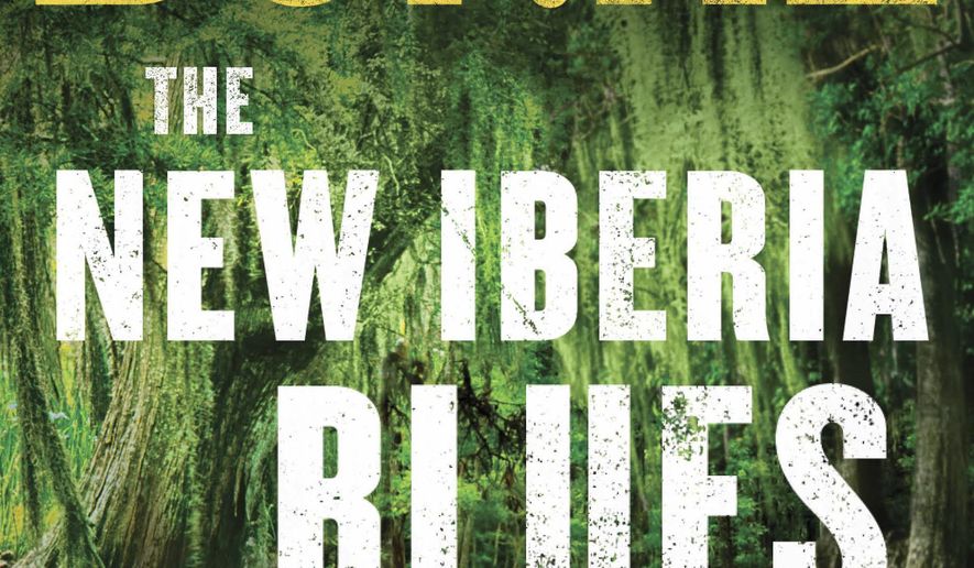 This cover image released by Simon & Schuster shows "The New Iberia Blues; A Dave Robicheaux Novel," by James Lee Burke. (Simon & Schuster via AP)