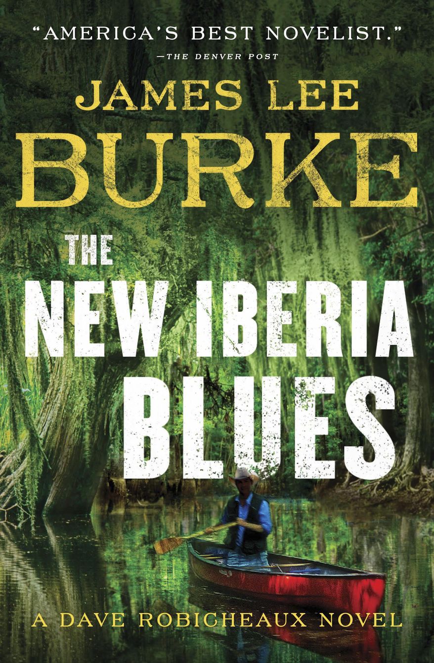 This cover image released by Simon & Schuster shows "The New Iberia Blues; A Dave Robicheaux Novel," by James Lee Burke. (Simon & Schuster via AP)