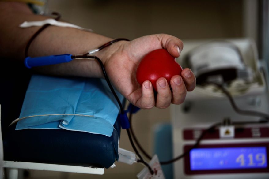 Zainab Mughal, a 2-year-old girl diagnosed with a rare cancer and is need of many blood transfusions. Her blood type is so rare that it is found in only 4 percent of people of purely Pakistani, Indian or Iranian heritage. The struggle to find donors highlights the need for a diverse blood supply — racial minorities are underrepresented. (ASSOCIATED PRESS Photographs)