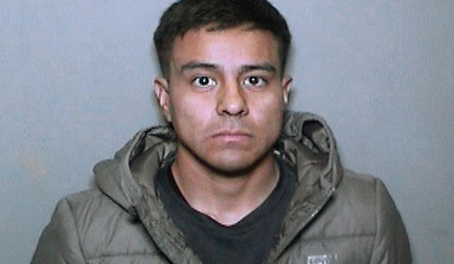 This undated booking photo released by the Orange County District Attorney's Office shows Christopher David Recio, who has been charged with the murder of his girlfriend's 17-month old daughter. The District Attorney's office said Friday, Jan. 18, 2019 that Recio, 28, of San Clemente, Calif., was charged with murder and assault on a child likely to produce great bodily injury. Prosecutors say Recio killed the girl Jan. 5 by causing blunt force trauma to her head. They provided no additional details. (Orange County District Attorney's Office via AP)