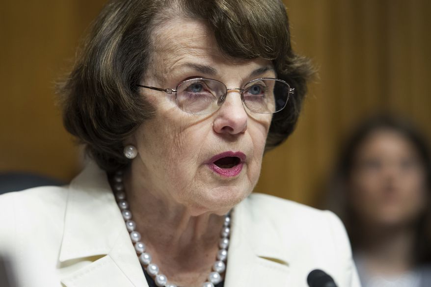U.S. Circuit Court Judge Amy Coney Barrett was grilled about her Catholic faith during her 2017 confirmation hearing. Sen. Dianne Feinstein, California Democrat, told her that the "dogma lives loudly within you, and that's a concern." (Associated Press)