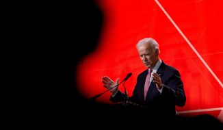 Former Vice President Joseph R. Biden consistently leads polls of likely Democratic primary voters. A poll this week put him well above Sen. Bernard Sanders. (Associated Press)