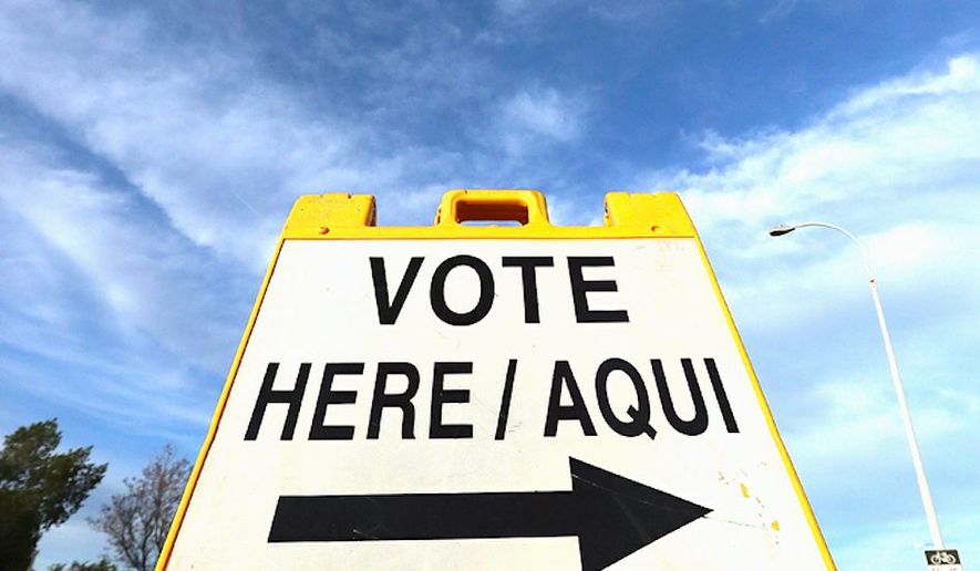 A comprehensive study from the Pew Research Center now says that the largest ethnic voting bloc in the United States is Hispanic voters. (Associated Press)