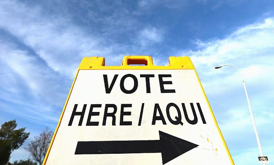 A comprehensive study from the Pew Research Center now says that the largest ethnic voting bloc in the United States is Hispanic voters. (Associated Press)