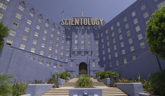 This image released by HBO shows a scene from the documentary, &amp;quot;Going Clear: Scientology and the Prison of Belief,&amp;quot; by Alex Gibney. Documentaries’ paths to the screen can be perilous when they make damning claims about high-profile subjects. The Church of Scientology fought hard against his 2015 documentary, “Going Clear: Scientology and the Prison of Belief.” (HBO via AP)