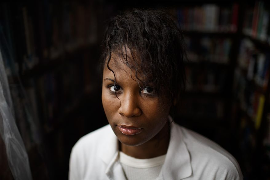Strawberry Hampton, 27, poses for a portrait at the Logan Correctional Center Jan. 17, 2019, in Lincoln, Ill. Just before Christmas, the 27-year-old transgender inmate was granted a rare transfer to a women’s prison in alignment with her gender identity. The move came amid her yearlong court battle chronicling allegations of abuse and sexual assault by both inmates and corrections staff at four men’s facilities across Illinois. (Armando L. Sanchez/Chicago Tribune via AP)
