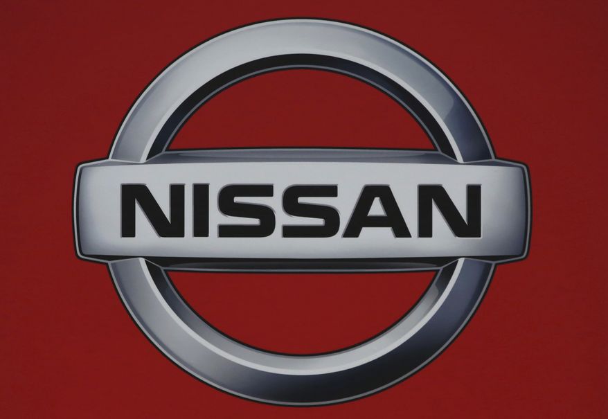 FILE In this Wednesday, Jan. 9, 2019 file photo, a view of a logo of Nissan Motor Co., at its global headquarters in Yokohama, Japan. Nissan has cancelled plans to make its X-Trail SUV in the UK _ a sharp blow to Brexit supporters, who had fought to have the model built in northern England. The move, first reported on Saturday, Feb. 2, 2019 by Sky News, was confirmed by the company in a letter to workers Sunday. (AP Photo/Koji Sasahara, File)