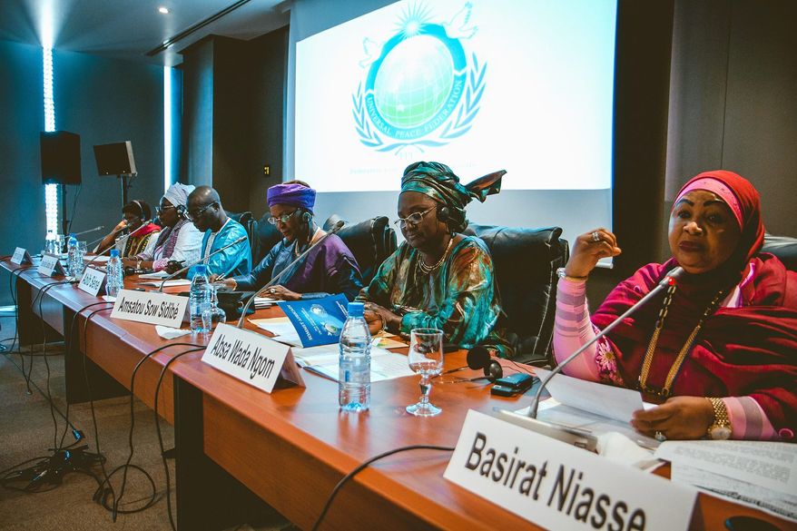 The role of women in bringing peace, security and sustainable development was discussed at the Senegal summit. (Photo credit: UPF-International)