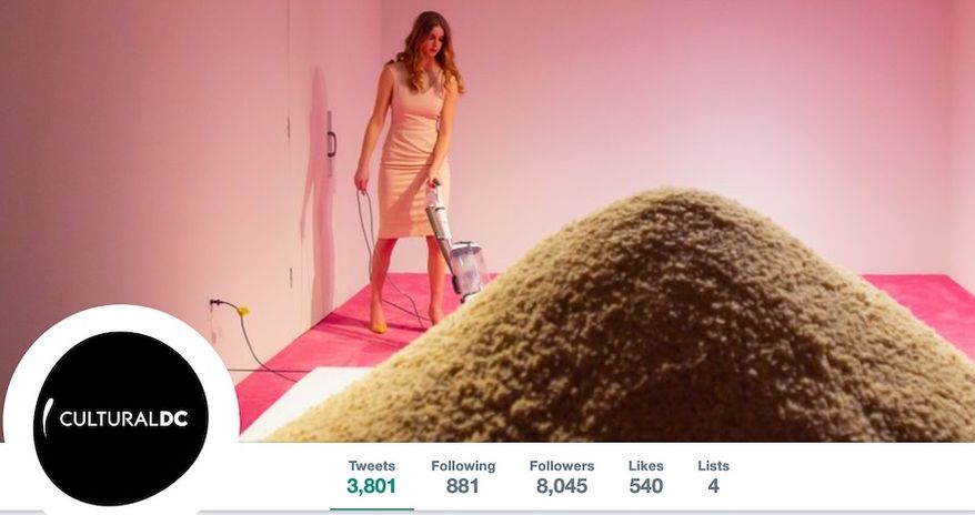 "Ivanka Vacuuming" is a performance art piece that will take place at CulturalDC in the nation's capital that will run until Feb. 17, 2019. Performances began Feb. 1. (Twitter, Cultural DC landing page screenshot)