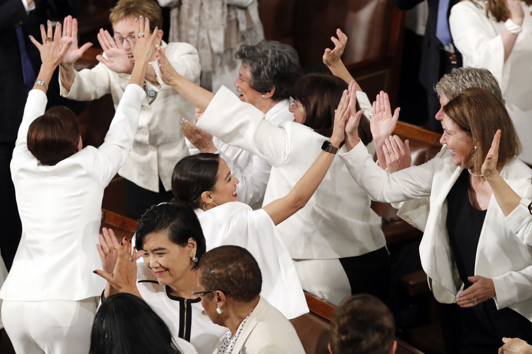 Congresswomen in white need a change of heart