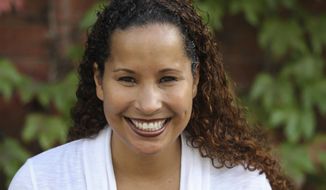 In this undated photo provided by Scripps College, Vanessa Tyson, an associate professor in politics at Scripps College, poses for a photo. Tyson, a 42-year-old political science professor who studies the intersection of politics and the #MeToo movement, went public with her sexual assault accusation against Virginia Lt. Gov. Justin Fairfax on Wednesday, Feb. 6, 2019, saying in a statement that she repressed the memory for years but came forward in part because of the possibility that Fairfax could succeed a scandal-mired governor. (Scripps College via AP)